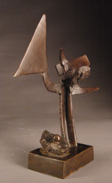 Robert Pulley  'Marker', created in 2009, Original Sculpture Bronze.