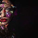 Abstract Portrait No 12 By Erik Brede