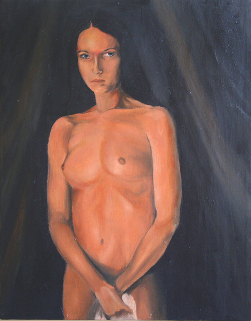 Brett Roeller  'Anna', created in 2010, Original Painting Oil.