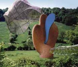 Artist Pascal Bruandet. 'Grand Torchis' Artwork Image, Created in 2001, Original Sculpture Mixed. #art #artist