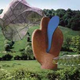 Pascal Bruandet: 'grand torchis', 2001 Mixed Media Sculpture, Interior. 