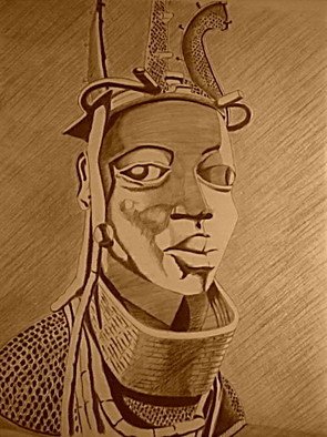 Caddy King: 'in sepias', 2012 Digital Other, Culture.   sepia visual mixed media- ; charcoal, pastel and graphic editing software  ...
