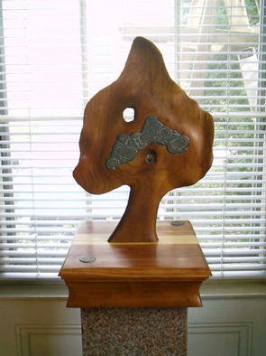 Bryan Patterson: 'To The Core', 2002 Mixed Media Sculpture, Abstract. This one tells varied stories.  See what it does for you.  Touching really helps....