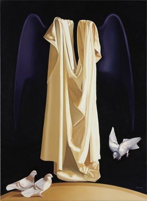 Carlos Dugos: 'The Golden Mantle', 2006 Oil Painting, Undecided. 
