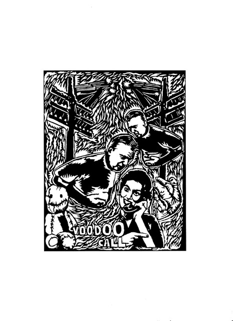 Carlos Madriz  'Voodoo Call', created in 2017, Original Printmaking Other.