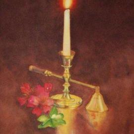 Candle and Snuffer By Carolyn Judge