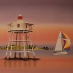Bean Rock Lighthouse By Carolyn Judge