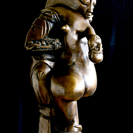 Catalin Geana: 'Detachment  Alien Gods', 2012 Bronze Sculpture, Figurative. Artist Description:  Bronze sculpture, Alien Gods - Detachment by Catalin Geana...