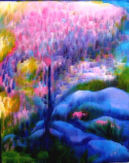 Cindy Teresa  'Serenity', created in 2008, Original Painting Acrylic.