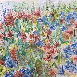 flowers in the garden By Catriona Brough
