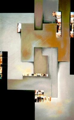 Christian Culver: 'Metropolitan Landscapes 5', 2001 Mixed Media, Architecture. Pastel/ mixed media on heavy archival 100 lb drawing paper.Uses 