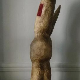 Cecile Tissot: 'Oratoire Vide en hauteur', 2013 Wood Sculpture, Spiritual. Artist Description:  Empty oratory at a high place. Oratoire vide en hauteur.    ...
