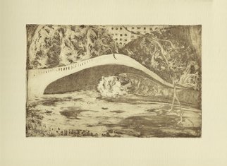 Cecilia Sassi: 'In the Park', 2011 Etching, Surrealism.  Central Park               ...