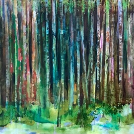 green forest By Cecilia Sassi