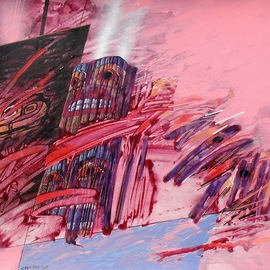 Miguel Cerejido: 'the one', 2005 Acrylic Painting, Music. Artist Description: Bella Cerejido...