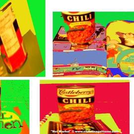 Christina Gattorno: 'Not Warhol', 2004 Photography, Abstract. Artist Description: Series 24 - Not Warhol - I owe my style primarily to four artists: Warhol, Picasso, Pollock, and Van Gogh. Andy Warhol was the most influential in my work. I wanted to take his concept further, deeper, to create something of my own. This is in tribute/ mockery of Andy ...