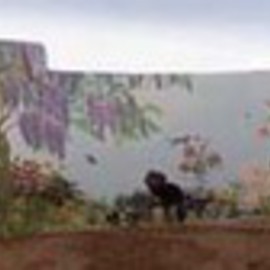 Christine Lytwynczuk: 'HHH Havanese Heaven Mural', 2006 Other Painting, Dogs. Artist Description: Outdoor mural at breeder' s house.  Mural commitions available, contact artist. ...