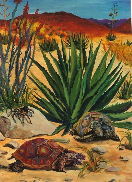 Christine Lytwynczuk  'Turtles', created in 1999, Original Painting Other.