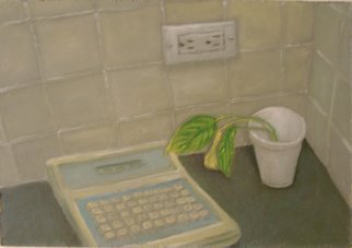 Charles Wesley: 'Now That I Can Speak I Dont Know What To Say', 2000 Oil Painting, undecided.  8/ 29/ 00   Both a exploration of the personal esthetic situation at the time and a metaphor for the human condition. ...