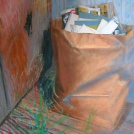 Charles Wesley: 're cycle', 2003 Oil Painting, Still Life. Artist Description: I was trying to create a metaphor for the comings and goings of existence. ...