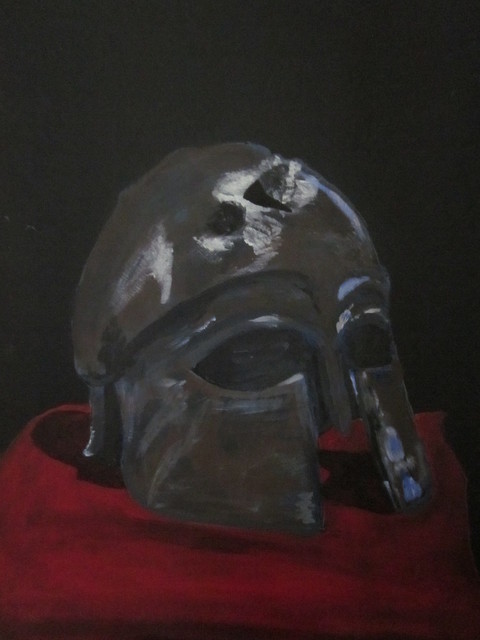 Chris Cooper  'Last Of The 300 Spartans', created in 2014, Original Painting Acrylic.
