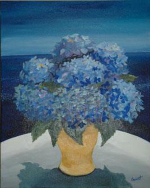 Christine Cousart  'Greek Hydrangeas', created in 2005, Original Photography Other.