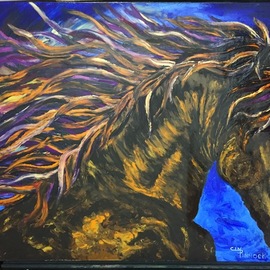 wild horse By Cindy Pinnock