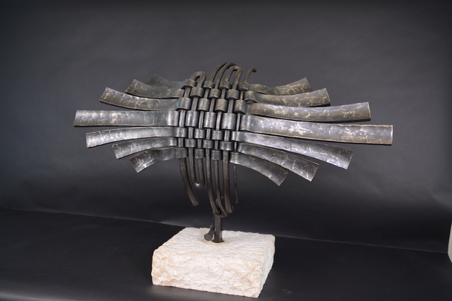 Artist Claudio Bottero. 'Aquilone' Artwork Image, Created in 2018, Original Sculpture Steel. #art #artist