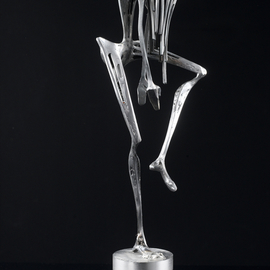 Claudio Bottero: 'mistico', 2010 Steel Sculpture, Abstract Figurative. Artist Description: An abstract sculpture piece inspired by modern dance. ...