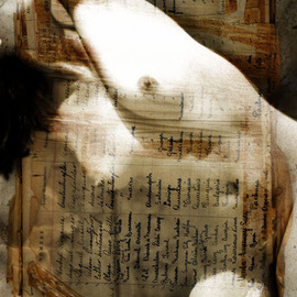 Claudia Nierman: 'Gabys List', 2009 Color Photograph, nudes. Artist Description:   digitaly printed on archival cotton paper...