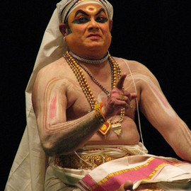 Vishnu Prasad: 'Kathakali  Minukku', 2009 Color Photograph, Culture. Artist Description:  Kathakali Performance by Kalamandalam Kesavan ...