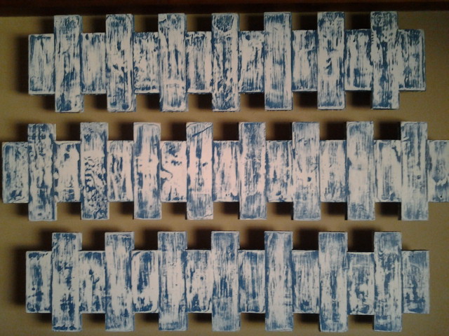 Artist Collin Allen. 'Blue On White' Artwork Image, Created in 2016, Original Other. #art #artist