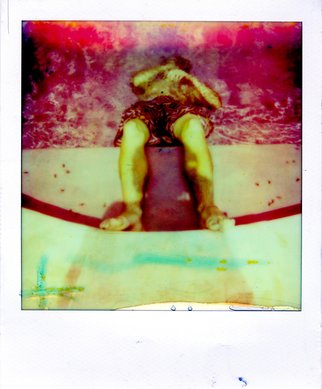 Colton Henderson: 'Submerged', 2015 Polaroid Photograph, undecided.  Framed ...