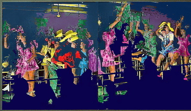 Marc Rubin  'Harlem Nightclub 1949', created in 2008, Original Digital Art.