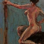 Turquoise Nude By Connie Chadwell