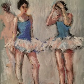 Ballerinas Conversation, Connie Chadwell
