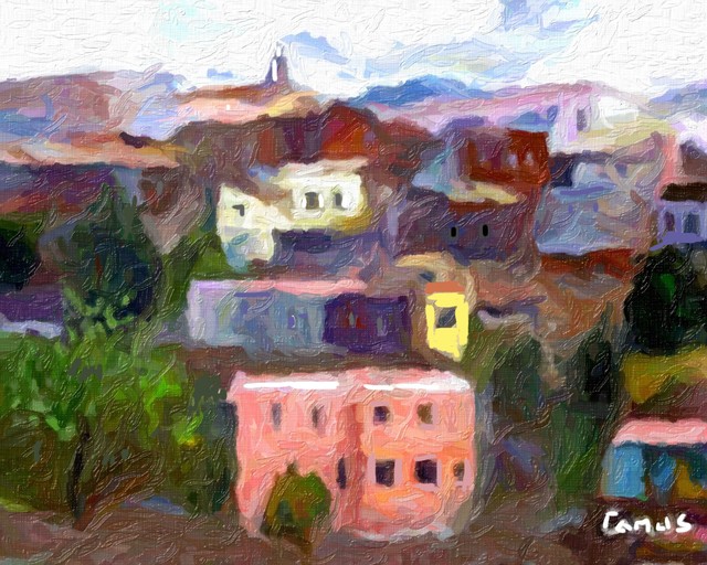 Artist Carlos Camus. 'Valparaiso' Artwork Image, Created in 2018, Original Digital Print. #art #artist