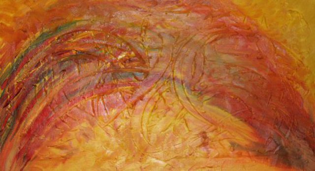 Cornelia Macfadyen  'Burning Desire', created in 2005, Original Painting Oil.