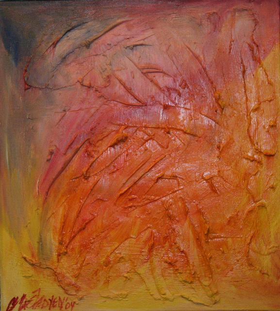 Cornelia Macfadyen  'The Rising', created in 2004, Original Painting Oil.