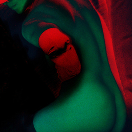 Corrie Ancone: 'Red Luna', 2012 Color Photograph, Landscape. Artist Description:    photographic overlay & manipulation    ...