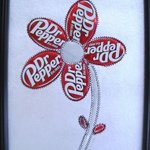 Dr Pepper Flower Collage By Ingrid Mcentire