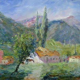 Cecilia Revol Nunez: 'CORAZONADAS DE CAMPO', 2013 Oil Painting, Landscape. Artist Description:                                                              Figurative Painting of North of Argentina, its people and customs. Oil on canvas with painting knife.                                                             ...