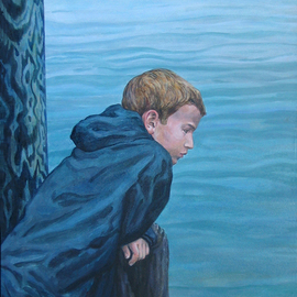Boy by the Water By David Cuffari