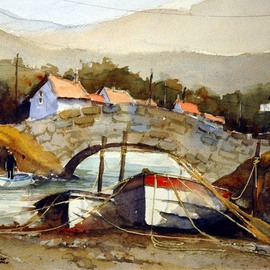 Beached Dinghies, Charles Rowland