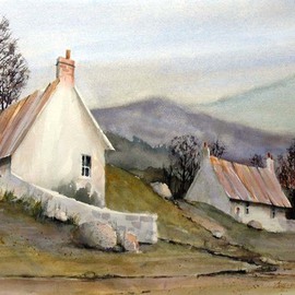 Devonshire Cottages By Charles Rowland