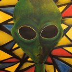 Green Alien By Dan Beers Moreno