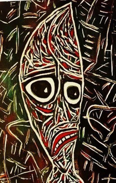 Artist Dan Beers Moreno. 'Paranoid Android' Artwork Image, Created in 2007, Original Painting Other. #art #artist