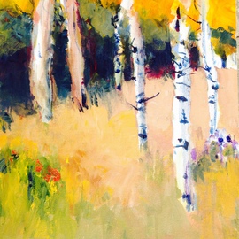 Daniel Clarke: 'Autumn Rhythms', 2014 Acrylic Painting, Landscape. Artist Description:  Autumn Rhythms is part of the Artists Oregon vision art series  ...