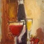 Evening Wine By Daniel Clarke