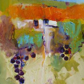 Daniel Clarke: 'Sonoma Wine', 2011 Acrylic Painting, Landscape. Artist Description:  